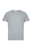 Roll Neck Tee Designers T-shirts Short-sleeved Grey Filippa K