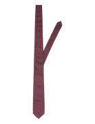 Slhpeter Structure Tie Noos Solmio Kravatti Burgundy Selected Homme