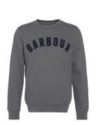 Barbour Prep Logo Crew Tops Sweat-shirts & Hoodies Sweat-shirts Grey B...