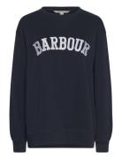 Barbour Northumb Sweat Tops Sweat-shirts & Hoodies Sweat-shirts Navy B...