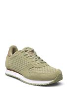 Ydun Suede Mesh Ii Matalavartiset Sneakerit Tennarit Green WODEN