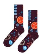 Gemini Sock Lingerie Socks Regular Socks Burgundy Happy Socks