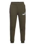 Ess Logo Pants Fl Cl B Sport Sweatpants Khaki Green PUMA