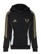 Messi Hoody Y Sport Sweat-shirts & Hoodies Hoodies Black Adidas Perfor...