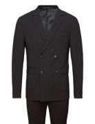 Plain Db Mens Suit Puku Black Lindbergh