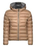 Ladies Down Jacket Vuorillinen Takki Topattu Takki Brown Colmar