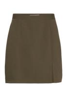 Annali Skirt-1 Lyhyt Hame Green A-View