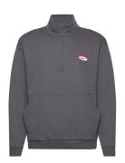 Cl Ae 1/4 Zip Sport Sweat-shirts & Hoodies Sweat-shirts Grey Reebok Cl...