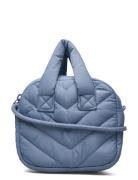 Quilted Mini Cross Bag Tote Laukku Blue Mango