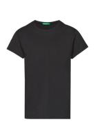 Short Sleeves T-Shirt Tops T-shirts Short-sleeved Black United Colors ...