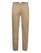 Regular Twill Chinos Bottoms Trousers Chinos Beige GANT