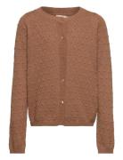 Tilda Tops Knitwear Cardigans Brown MarMar Copenhagen