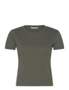 Top Lova Tops T-shirts & Tops Short-sleeved Green Lindex