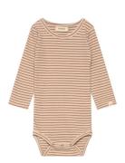 Nbflake Ls Slim Body Lil Bodies Long-sleeved Beige Lil'Atelier