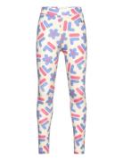 Landau Aop Leggings Bottoms Leggings White FILA