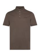 Polo Tops Polos Short-sleeved Brown Armani Exchange