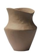 Elara Vase Home Decoration Vases Big Vases Beige Jakobsdals