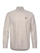 Shepherd Check Shirt Tops Shirts Casual Beige Lyle & Scott