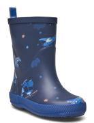 Wellies Aop W. Lining Shoes Rubberboots High Rubberboots Blue CeLaVi