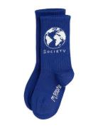 Mini Rodini Society 1-Pack Socks Sukat Blue Mini Rodini