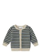 Nbmnulle Ls Knit Card Tops Knitwear Cardigans Blue Name It