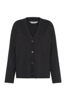 Objester L/S Cardigan Noos Tops Knitwear Cardigans Black Object