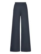 Leia Wide Pant Bottoms Trousers Wide Leg Blue Residus