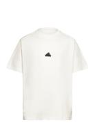 M Z.n.e. Tee Tops T-shirts Short-sleeved White Adidas Sportswear