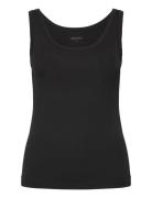 Women Bamboo Tank Top Toppi Black URBAN QUEST