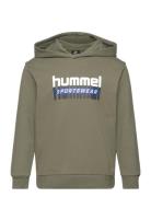 Hmltukas Hoodie Tops Sweat-shirts & Hoodies Hoodies Green Hummel