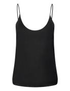 Core Jersey Woven Tank Tops T-shirts & Tops Sleeveless Black Scotch & ...