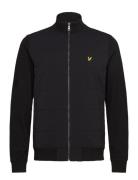 Hybrid Baffled Track Jacket Ohut Takki Black Lyle & Scott