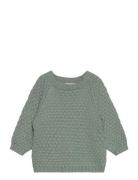 Torin B Tops Knitwear Pullovers Green MarMar Copenhagen