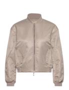 Ls Filled Nylon Bomber Bombertakki Beige Calvin Klein Jeans