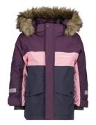 Bjrven Kids Parka 2 Parka Takki Purple Didriksons