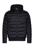 Streamline Jacket Black Vuorillinen Takki Topattu Takki Navy Belstaff
