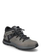 Sprint Trekker Mid Lace Up Waterproof Sneaker Medium Grey Nubuck Korke...