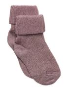 Ida Glitter Socks Sukat Purple Mp Denmark