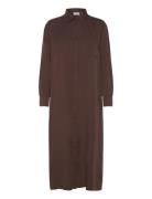 Gabasz Dress Polvipituinen Mekko Brown Saint Tropez