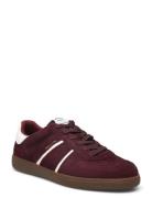 Women Lace-Up Matalavartiset Sneakerit Tennarit Burgundy Tamaris