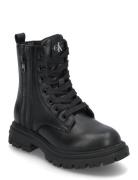 V3A5-81018-1355999- Bootsit Nauhalliset Saapikkaat Black Calvin Klein