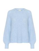 Kamichelle Pullover Tops Knitwear Jumpers Blue Kaffe