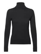 Fasecta Tops Knitwear Turtleneck Black BOSS