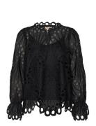 Frbelle Bl 1 Tops Blouses Long-sleeved Black Fransa