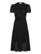 Briston Dress Polvipituinen Mekko Black Noella