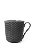 Rhombe Earth Mug With Handle 39 Cl Slate Home Tableware Cups & Mugs Co...