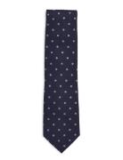 Classic Tie Solmio Kravatti Navy Amanda Christensen