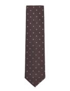 Classic Tie Solmio Kravatti Brown Amanda Christensen