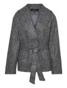 Vmelitebergen Jacket Boo Villakangastakki Grey Vero Moda