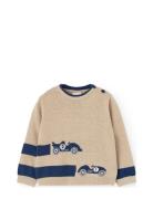 Knitwear Pullover For Baby Boy -Bci Tops Knitwear Pullovers Beige Bobo...